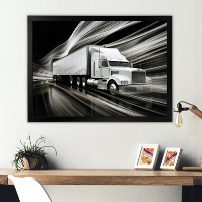 Truck 53Ft Translucent Rhythms I - Transportation Wall Decor50