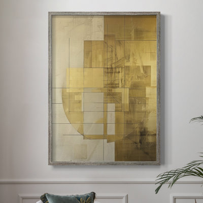 Reproduction encadrée ABSTRACT Series XC - bois massif