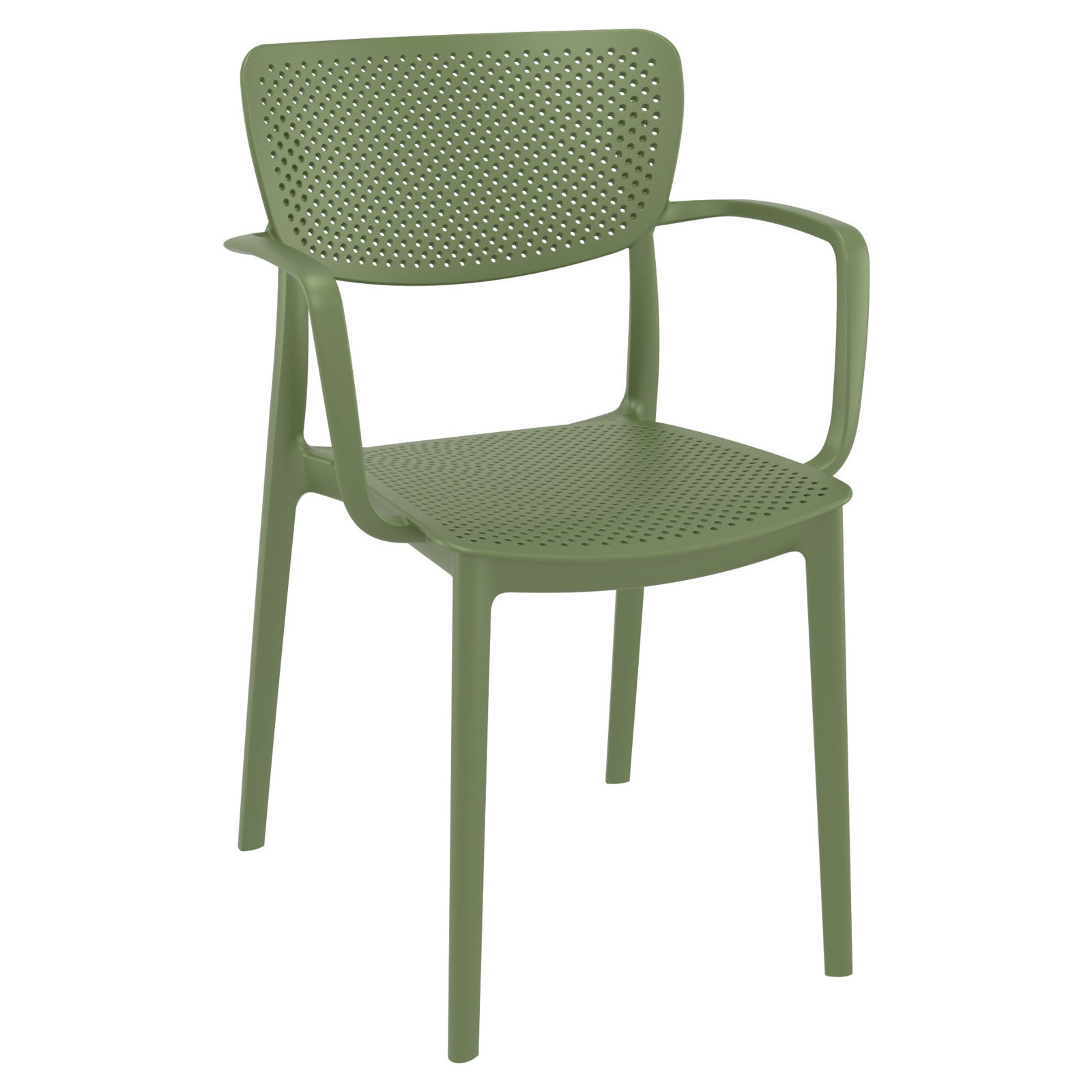 Farrah 24" Patio Bistro Set, Olive Green