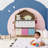 House-shaped Children's Storage Rack