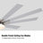 72 In Integrated LED Brushed Nickel Smart Ceiling Fan With Remote Control