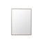 Rohe Flat Metal Beveled Wall Mirror