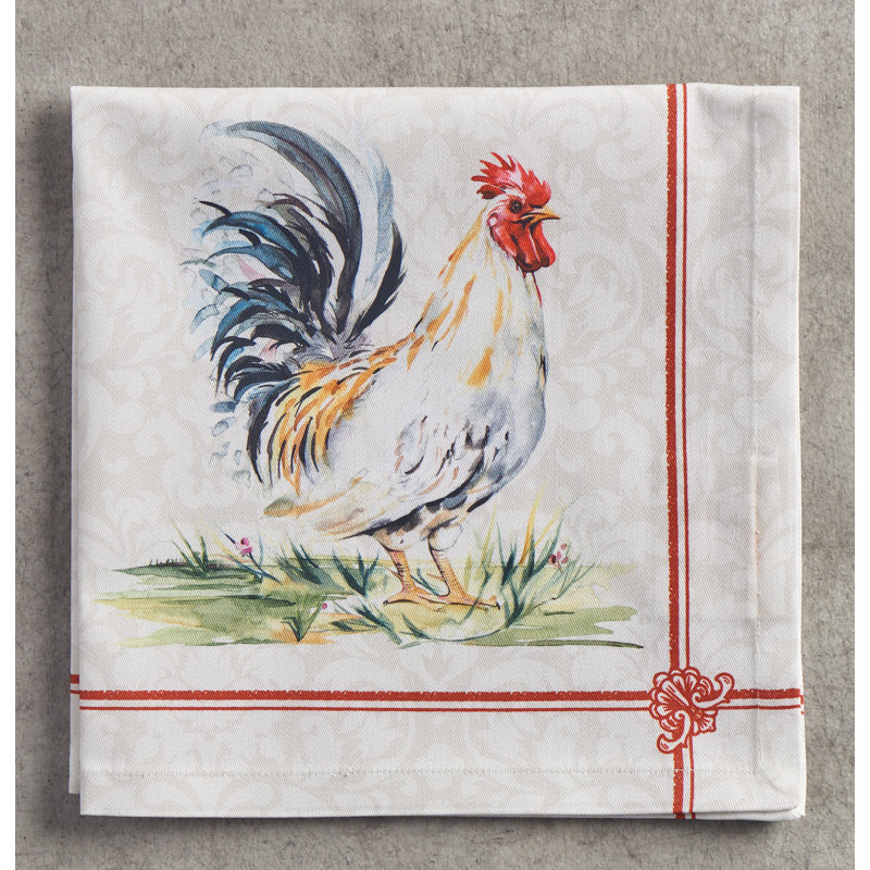Campagne Cotton Abstract Square Napkin
