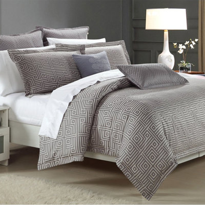 Ensemble de housse de couette de luxe 100% coton - Collection de literie 3 pièces avec tissu doux et respirant