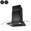 Hotte murale convertible 30 pouces 217 CFM en noir