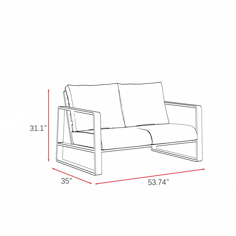 Leanna 4-piece Deep Seating Set