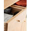 Armoire à chaussures en bois de chêne vernis sans odeur-446388155