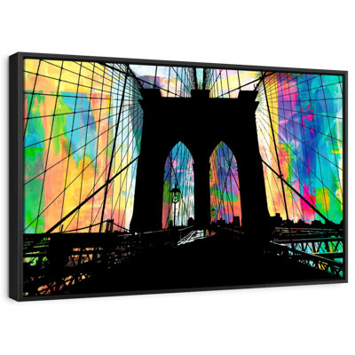 Impression sur toile Brooklyn Bridge I