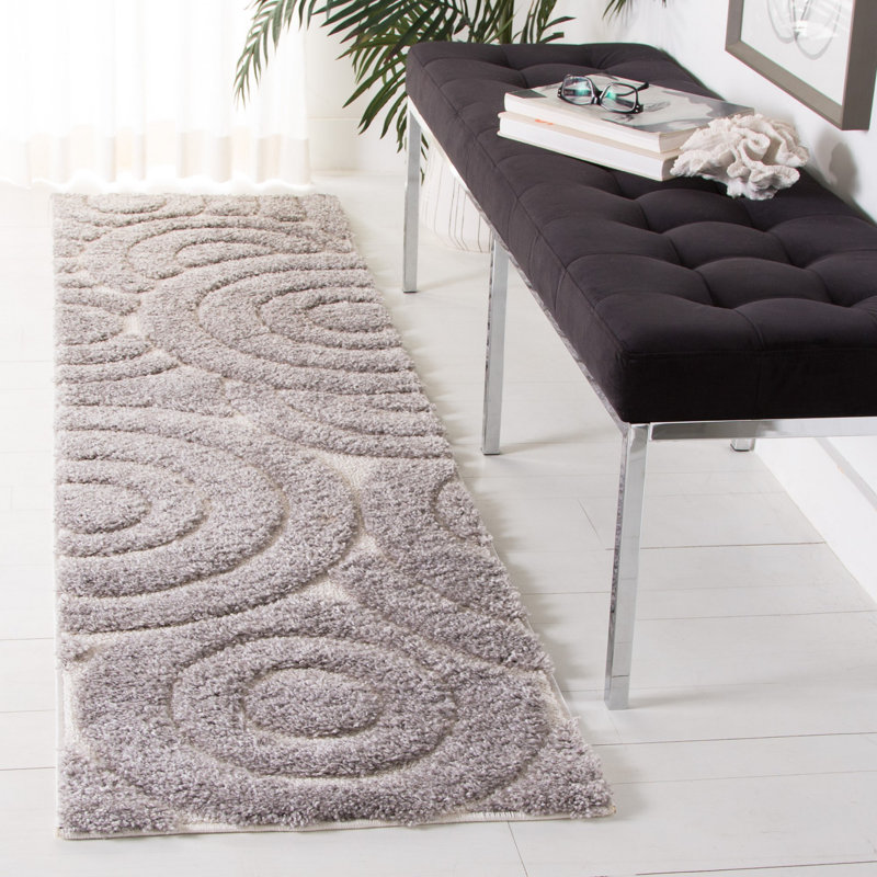 Eisley Shag Performance Abstract Rug, Runner 2' x 8'