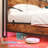 Tryston Floating Bed Frame With Led Lights, Industrial Platform Bed With Charging Station-1129837304-1129921065