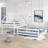 Twin Over Full Low House Bunk Bed, Convertible-1903763900
