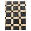 Tapis noir Ortega