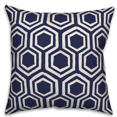 Honeycomb Square Pillow Cover