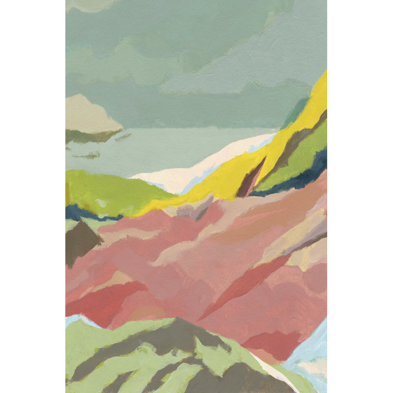 Candy Coast II by Jacob Green - Wrapped Canvas Painting, 30cm H x 20cm W