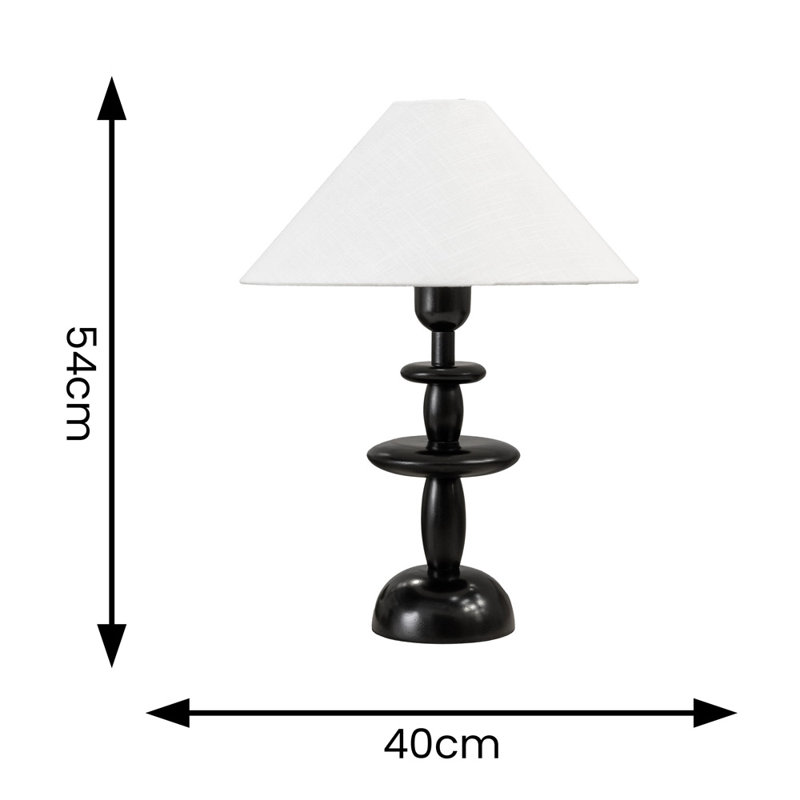 Wood Table Lamp