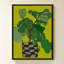 «Pots Elephant Ears» par Jen Bucheli - Impression sur toile-383152211-383152233