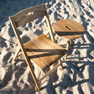 Farhia Teak - Person Patio Conversation Set