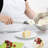Tovolo Flex-Core Silicone Spoonula with Stainless Steel Handle for Cooking and Baking, Charcoal