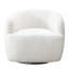 Mina Boucle Swivel Chair