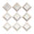 Fredela Metal Flat Mirror