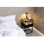 Hohman 40cm W Steel Bedside Table-2040795761
