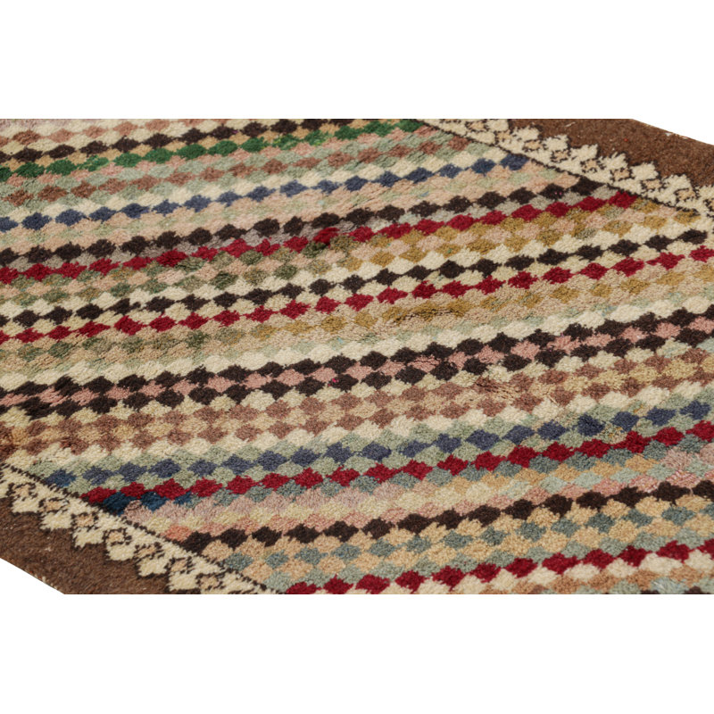 One-of-a-Kind 2’8”x11’10” Hand Knotted Area Rug