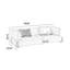 Banc rembourré beige-829425633