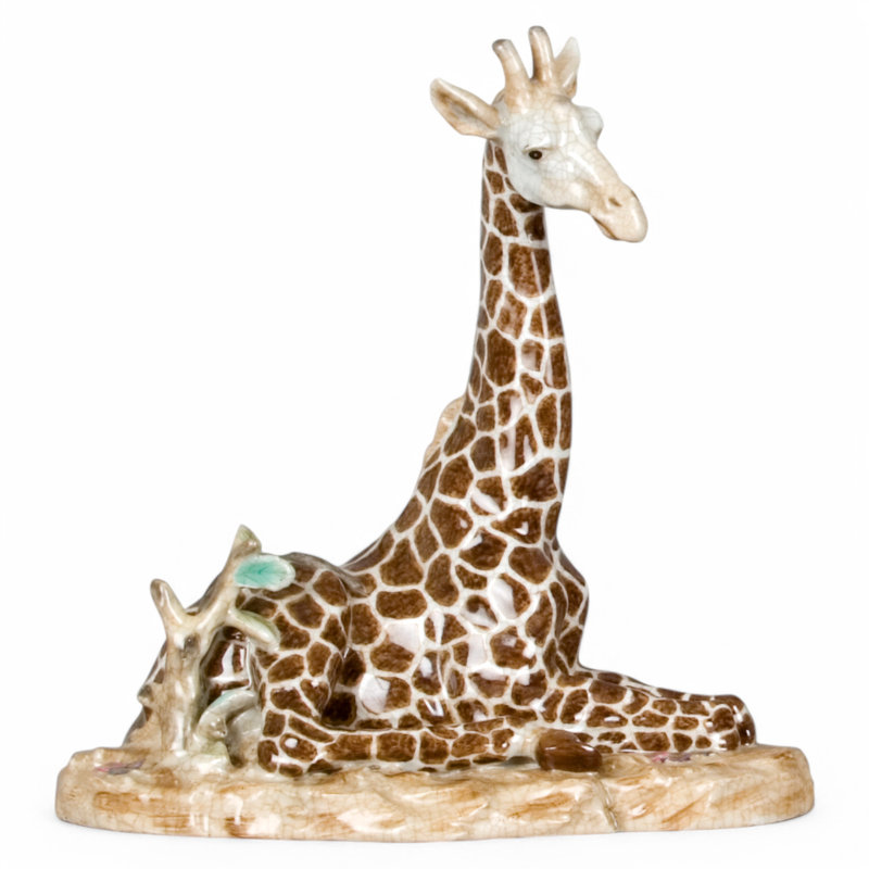 Porcelain Giraffe Figurine