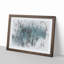Swimmers Swimming in Abstract - Picture Frame Graphic Art Print on MDF-55728350-55728353