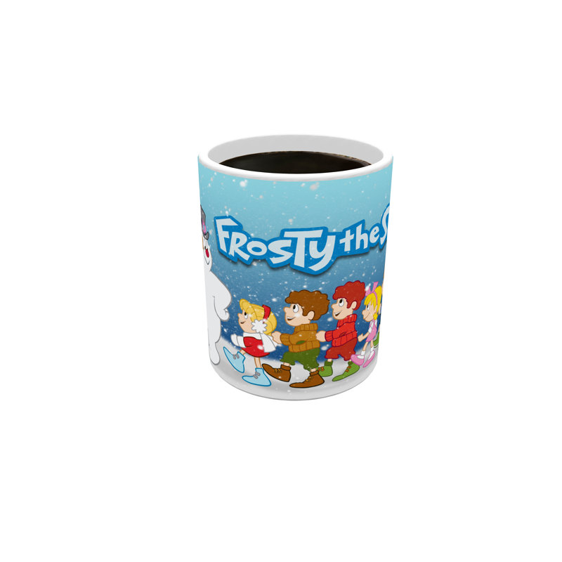 Frosty the Snowman Frosty and Kids - Verres à changement de chaleur Morphing Mugs - 11 oz