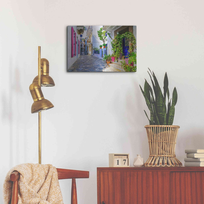«Moroccan Alley» par Epic Portfolio, art mural en métal, H 16 po x l 24 po