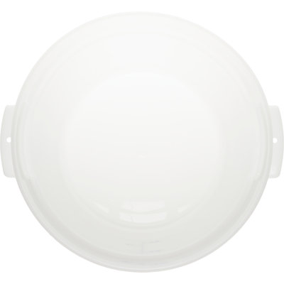 Contenant alimentaire rond 12 pintes - blanc
