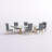 Alexandrie 7 Pieces Double Pedestal Dining Set-629261540
