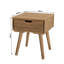 Sullivan 40cm W Solid Wood Bedside Table