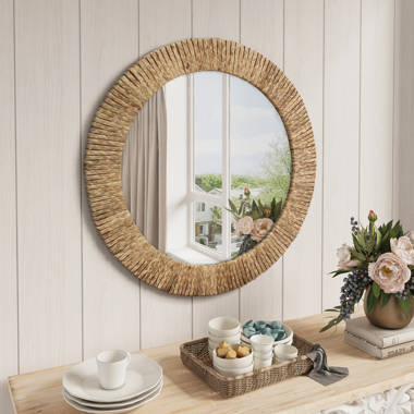 Wade Logan® Aziana Metal Round Wall Mirror & Reviews