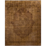 Overdyed One-of-a-Kind 8' 3" X 10' 3" Hand Knotted Area Rug