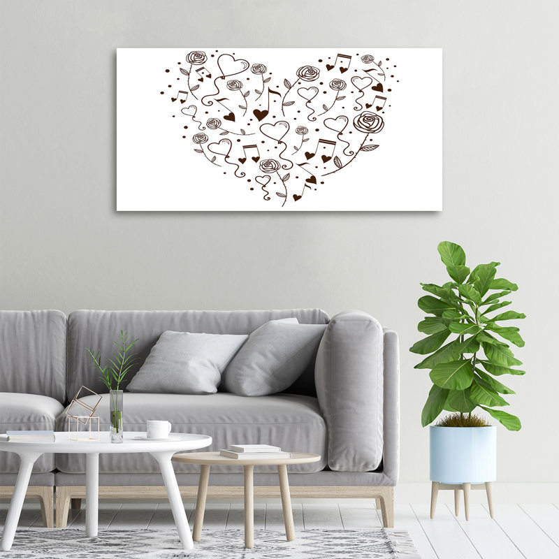 Heart - No Frame Print on Canvas