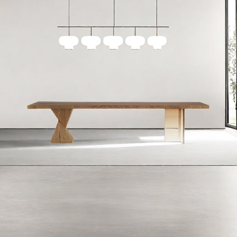 Table de salle à manger, L 29,53 po x L 78,74 po