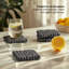  Sous-verres en laine MODWOOL (ensemble de 4, gris foncé)-2041837607