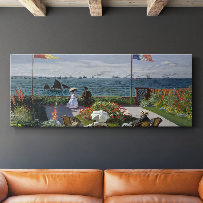 Série paysage - MCxxxxi - Toile tendue avec châssis - Prêt à accrocher, H 16 po x l 40 po