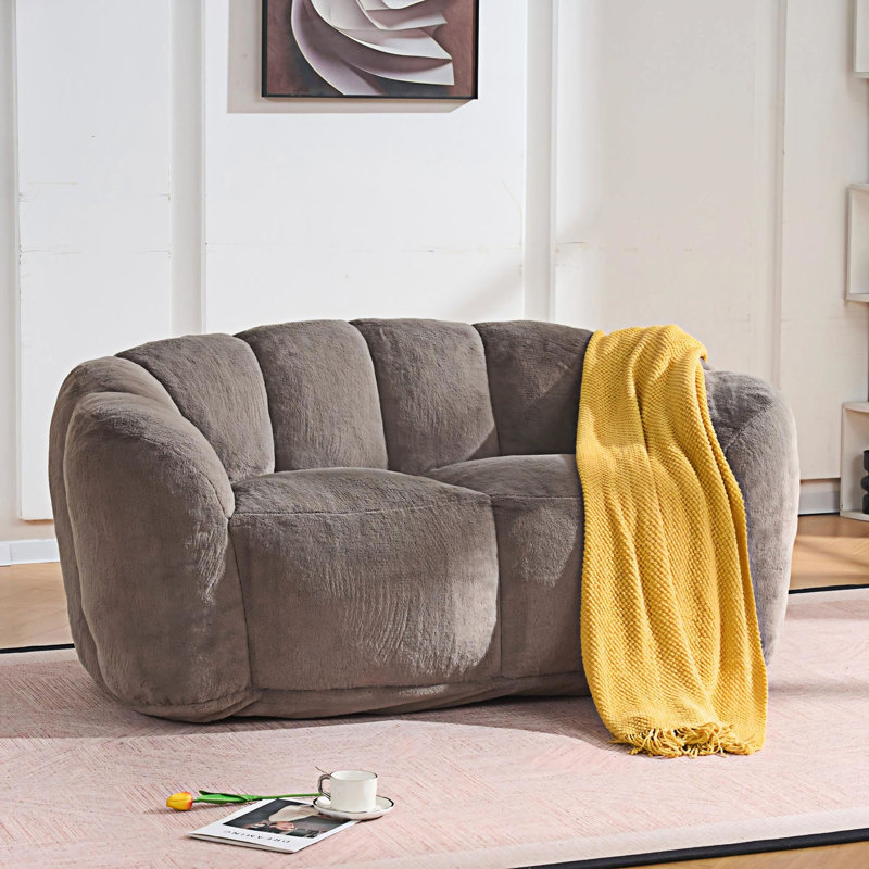 Fauteuil à billes Floor Lazy, Brun