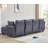 U Shaped Sectional Couches, Modular Sectional Sofa With Ottoman-531077929