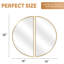 Miroir mural demi-cercle en alliage d'aluminium-1765503495-1765503488