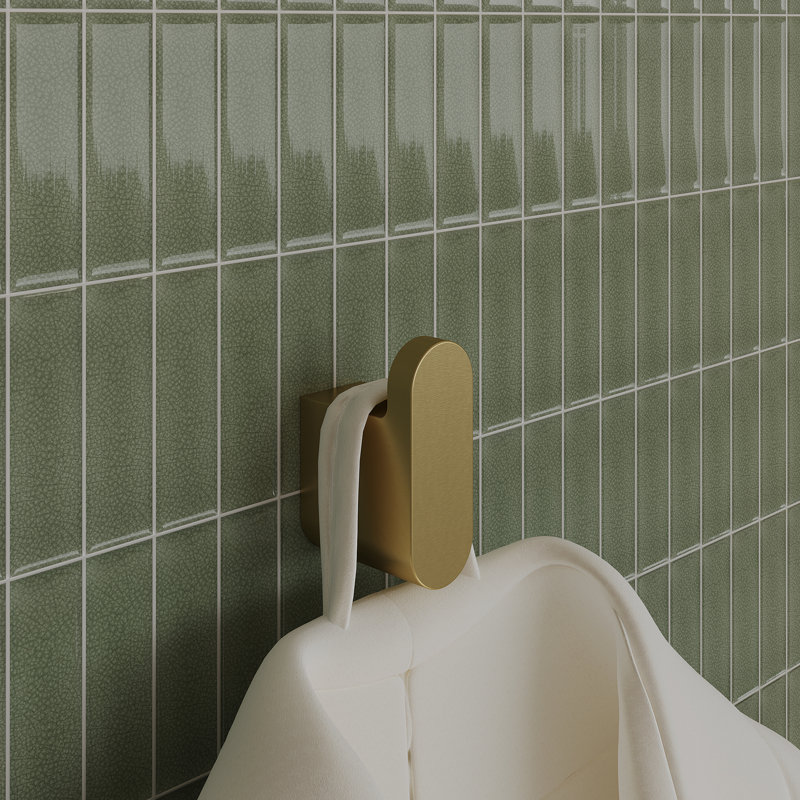 4 - Piece Bathroom Hardware Set, Brushed Gold