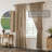 Avrum 100% Cotton Room Darkening Curtain Pair