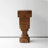 Walnut Abstract Glass Decorative Object