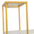 Quintavia Modern Metal Bar Table with Bottle and Stemware Storage-917573660