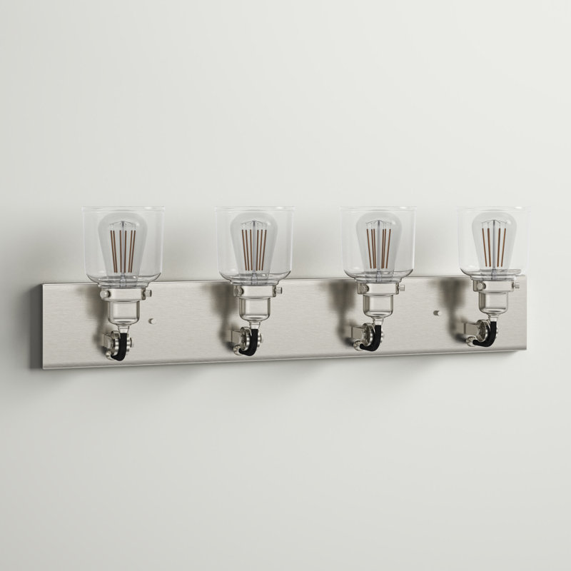 Daimar 4 - Light Dimmable Vanity Light, Brushed Nickel