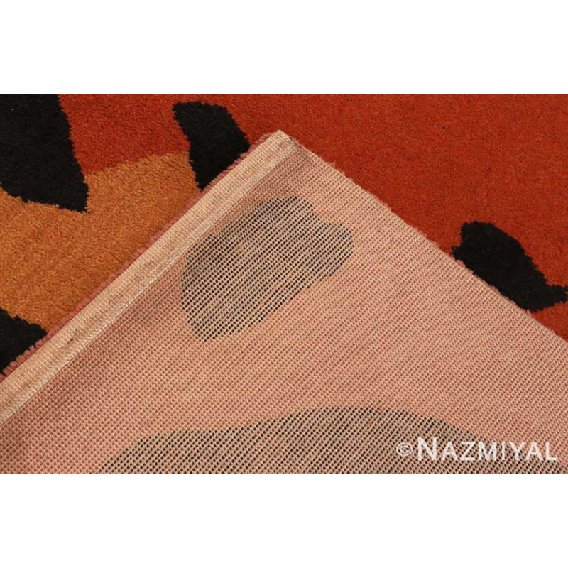 Scandinavian One-of-a-Kind Rectangle 4'8" X 6'6" Area Rug