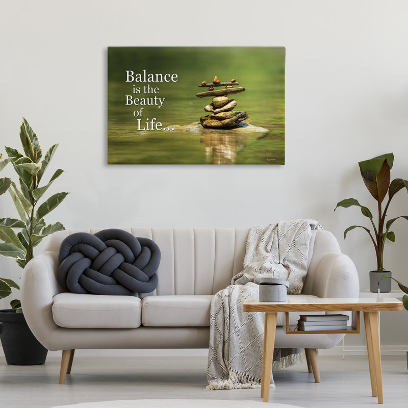 «Balance Is Beauty» par Susie Boyer, H 24 po x l 36 po